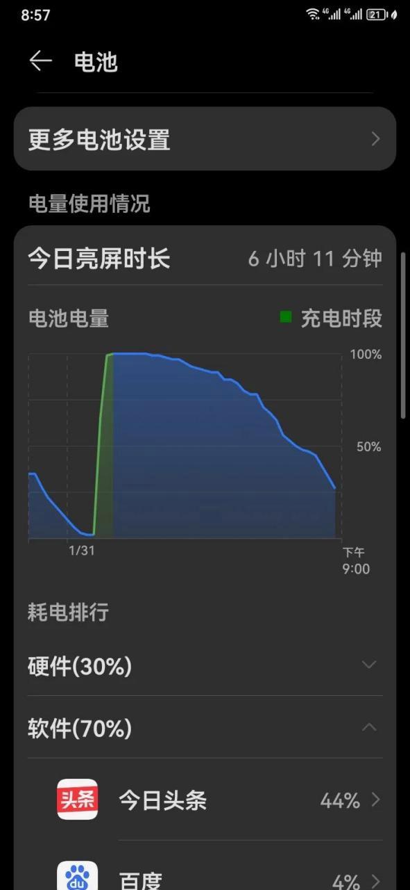 手机用了一年多耗电快