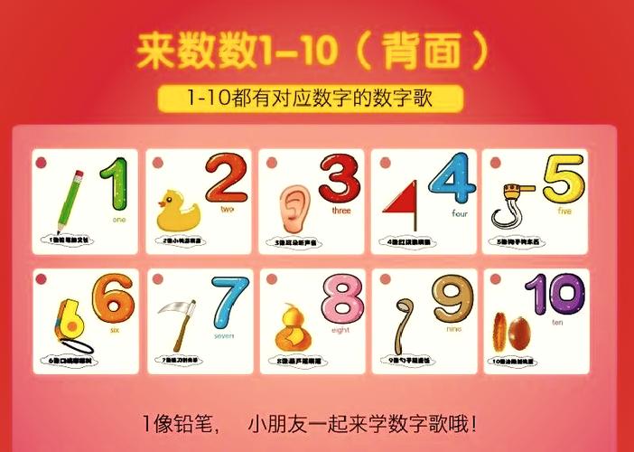 1-3岁宝宝数字教学