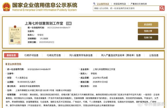 名下公司不注销有什么影响