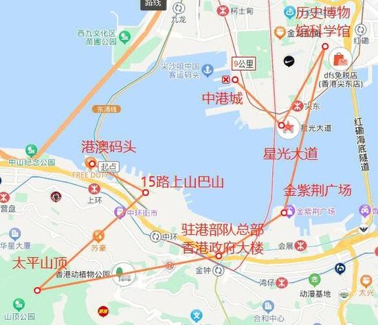 至香港一日游