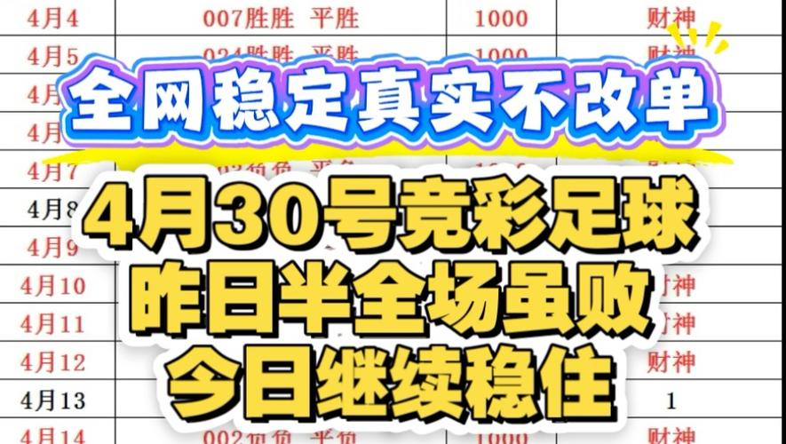 今日半全场推荐缩略图