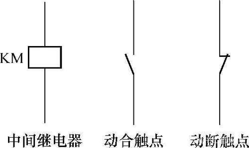 中间继电器的电气符号