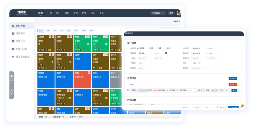 PMS酒店管理系统