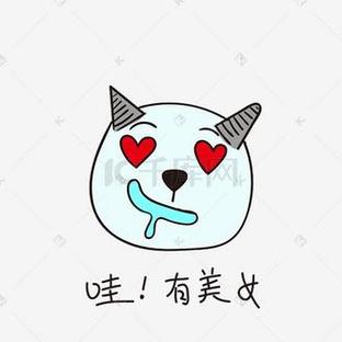 哇美女 表情包