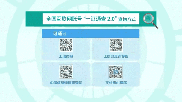 中国信通院互联网账号一键查询
