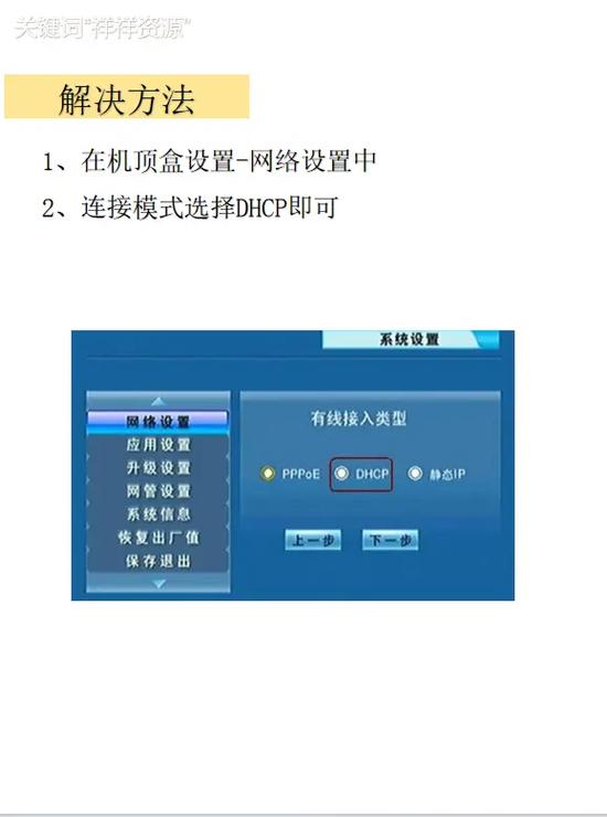 机顶盒用户认证失败缩略图