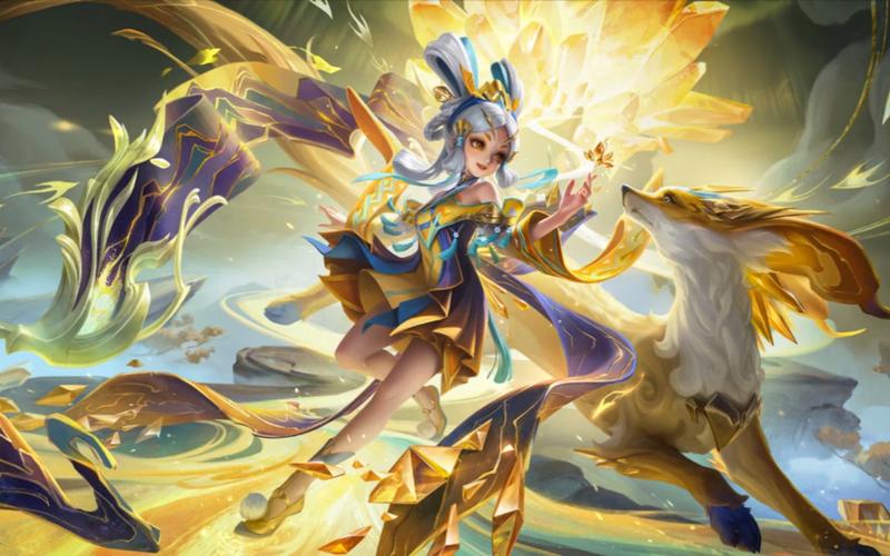 小乔兔年传说限定皮肤技能特效