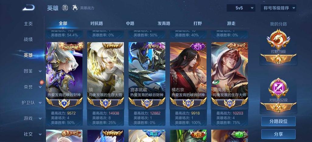 打野最强ID榜