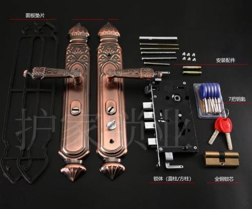 防盗门改双活