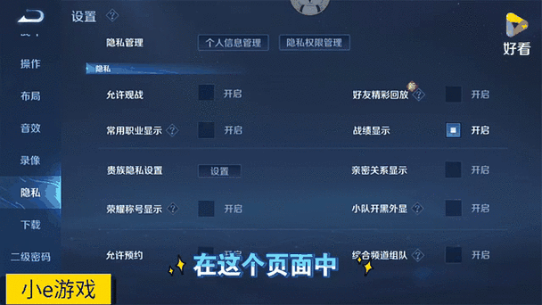王者看别人战绩别人知道吗游戏截图