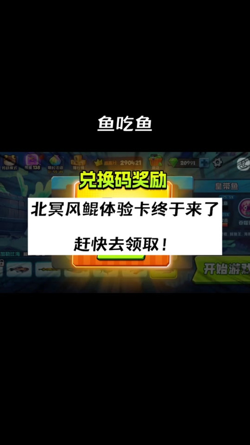 鱼吃鱼999体验卡