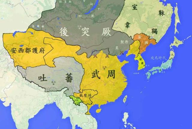 武则天地图