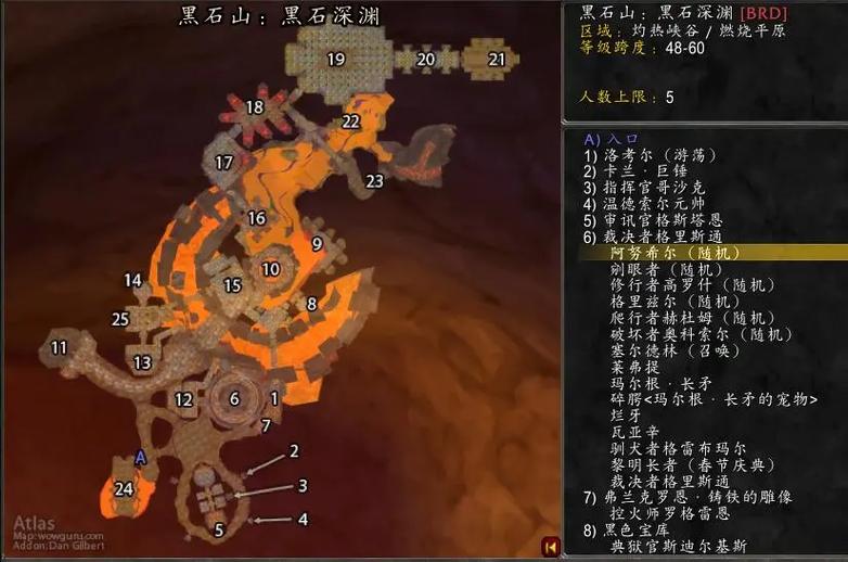 魔兽世界黑石深渊副本入口