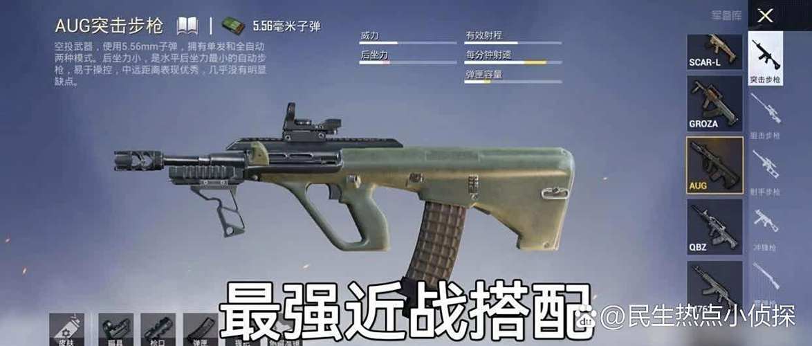 和平精英新手怎么选枪图标