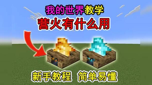 我的世界营火能干嘛游戏截图