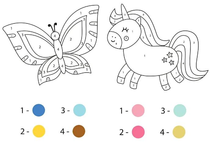 数字绘画填色游戏大全