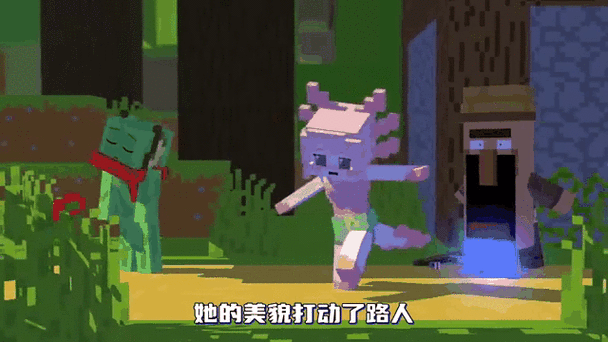 我的世界防砍动画是什么意思