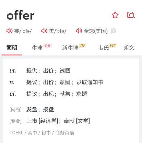joboffer是什么意思