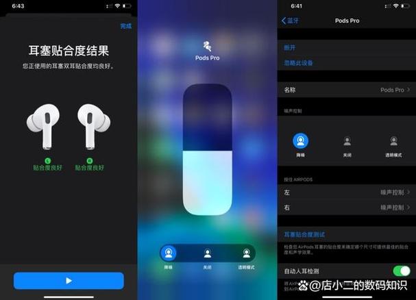 将airpods放入双耳使用降噪
