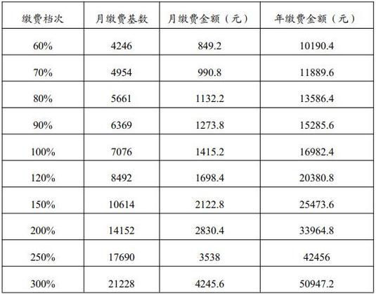 养老保险的缴费比例缩略图