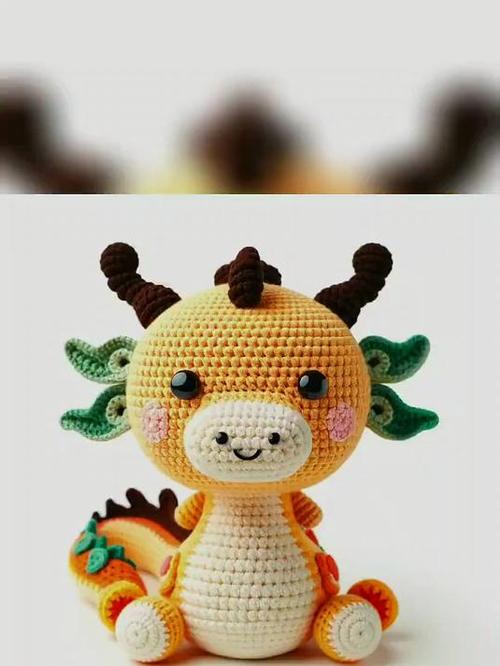 毛线中国龙钩织图解