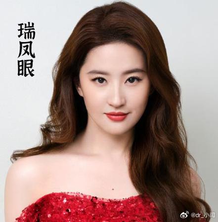 刘亦菲什么眼型