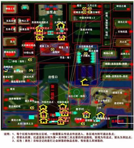 傲斗凌天地图标注详细步骤详解与优