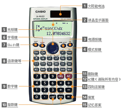 卡西欧计算器隐藏功能