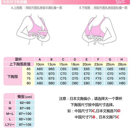E胸罩是多大(图片)