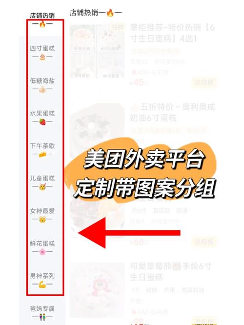 美团外卖菜单的分类排序如何设计