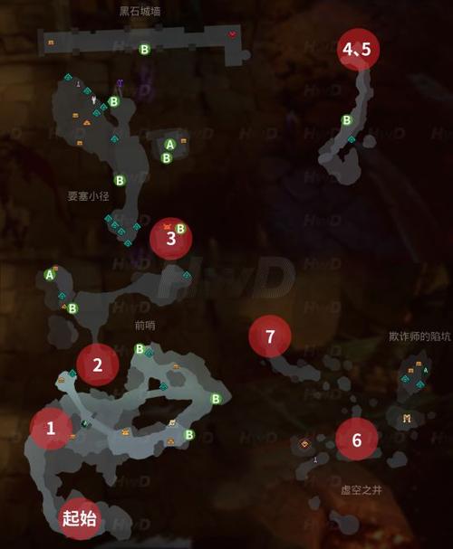 暗黑血统1全收集图文攻略通道