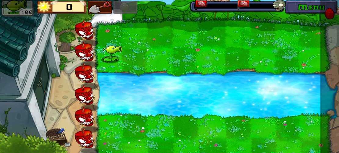 pvzFree萌新迎风听雨游戏截图
