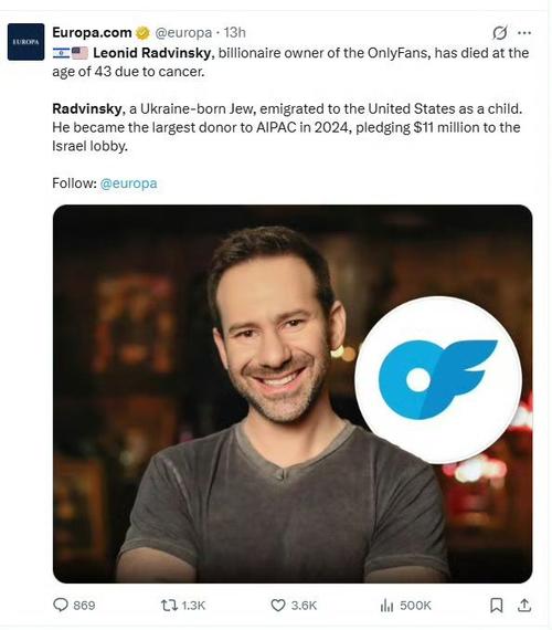 onlyfans创始人