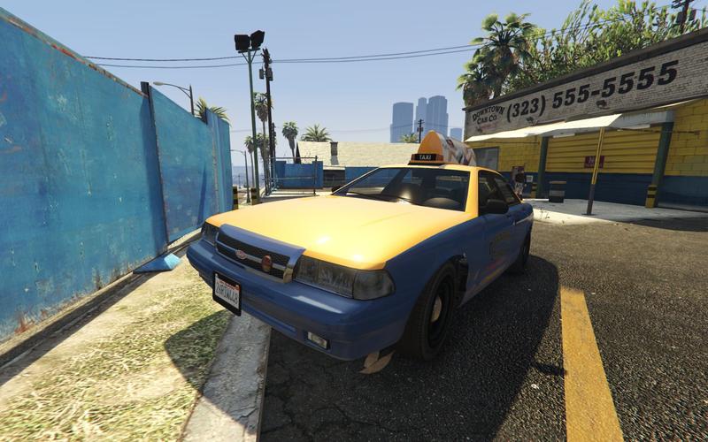 gta5出租车mod