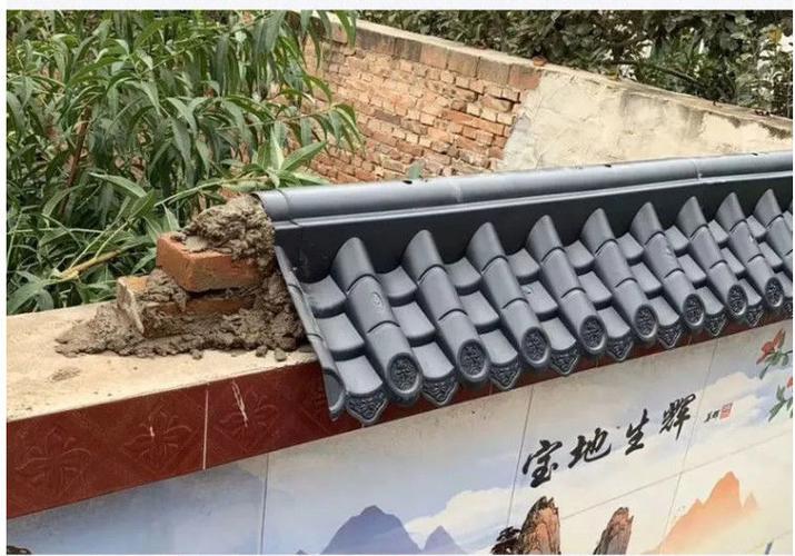 单面墙头瓦安装视频