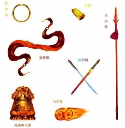 哪吒用的什么武器