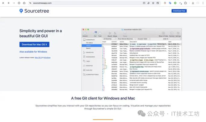 sourcetree对比文件