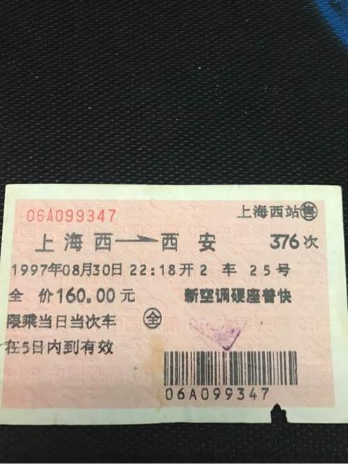 90年代火车票的价格