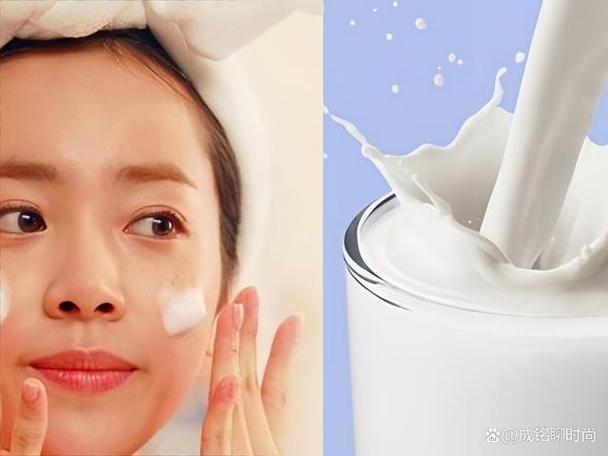 牛奶喷脸对皮肤有什么用