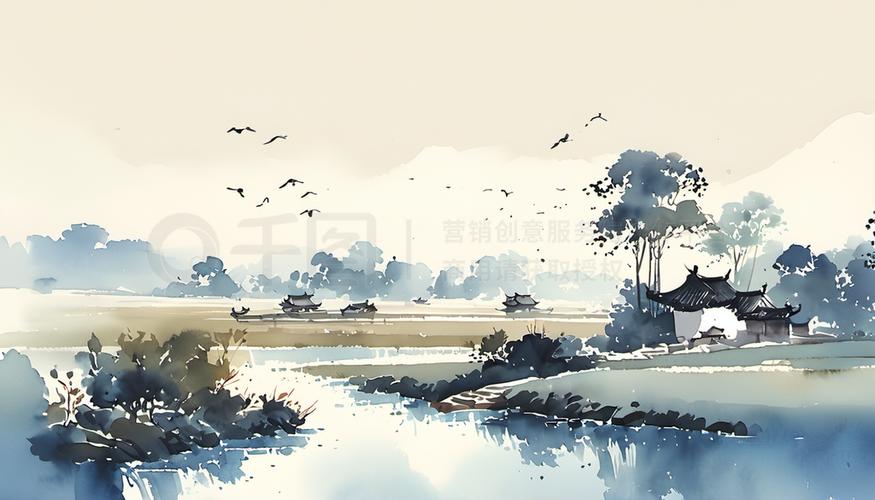 水墨画风景公开课教案