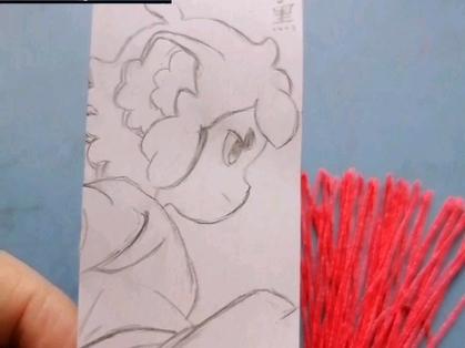 罗小黑q版书签