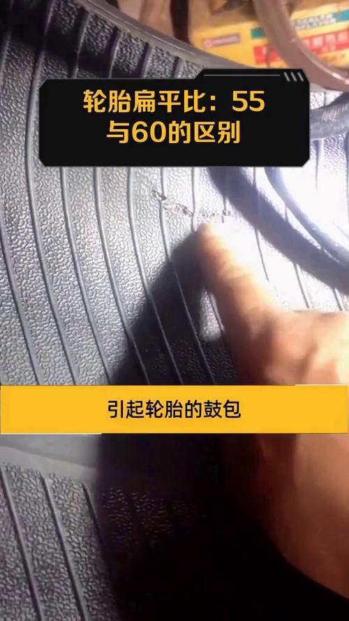轮胎扁平比55和60区别
