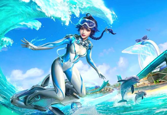 和平精英海洋之心图片高清图片