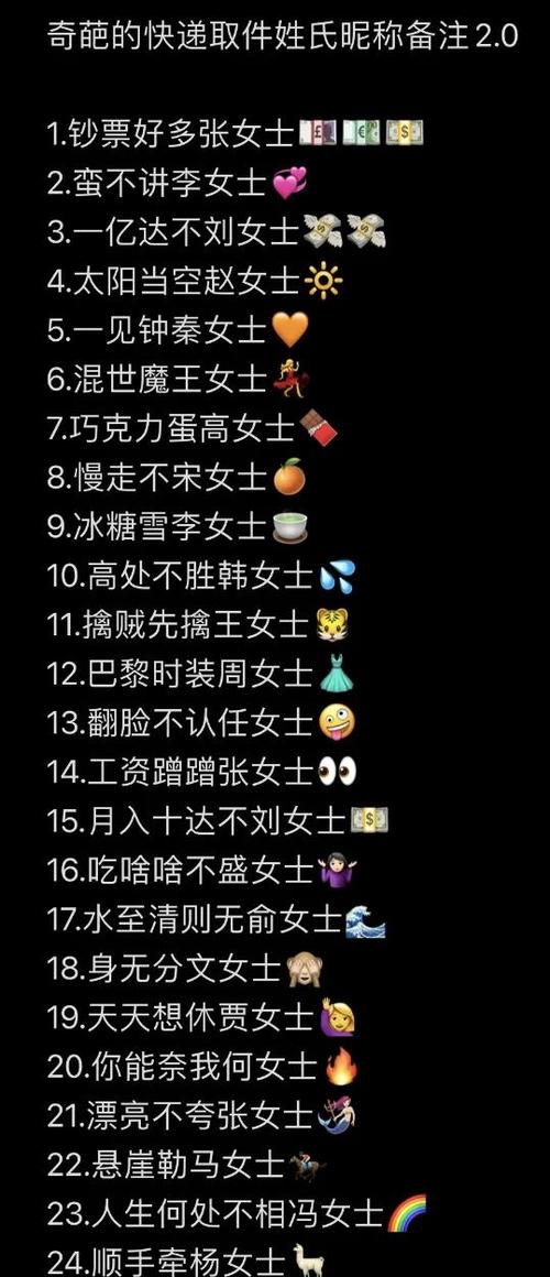 专属一个人的备注