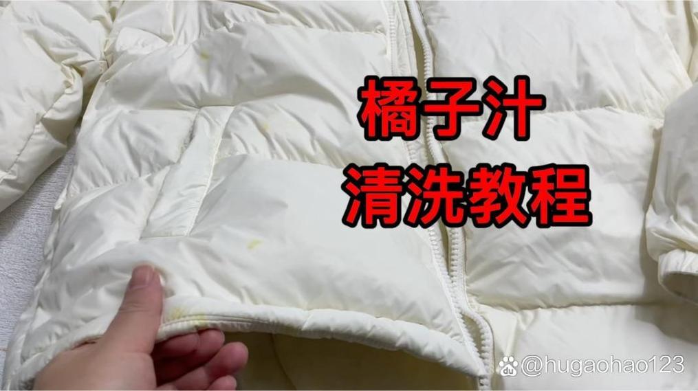 怎样去除羽绒服上的污渍缩略图