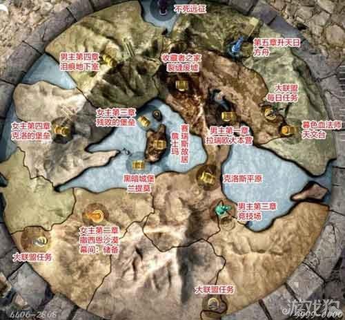 无尽之剑3人生地图