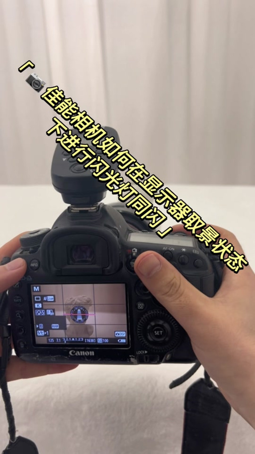 佳能相机怎么打开取景框缩略图