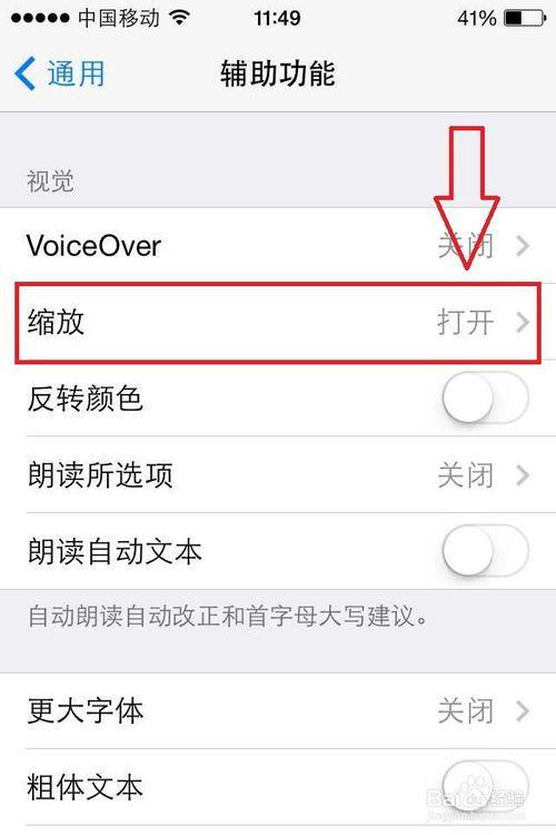 苹果手机屏幕放大恢复不了缩略图