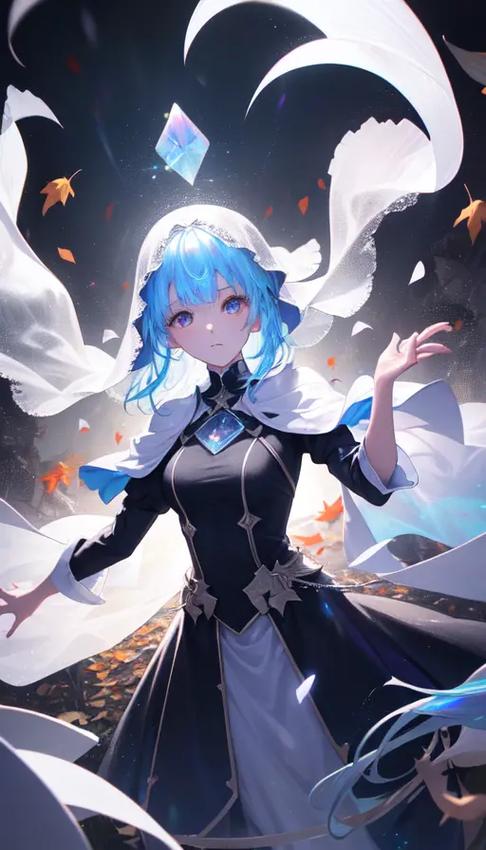 漂浮少女壁纸高清