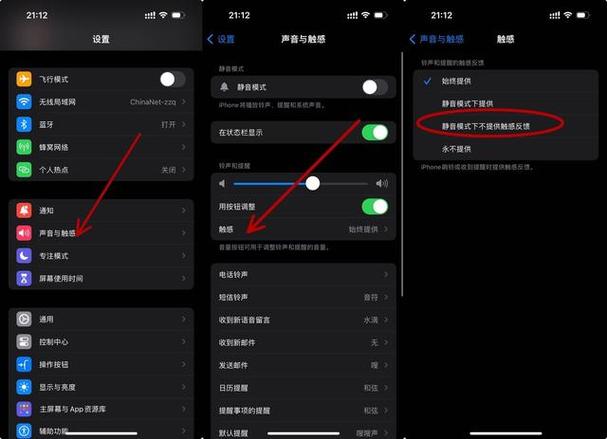 苹果12pro按键音怎么设置